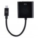 Adaptador Usb Tipo C X Vga Fêmea Full Hd 1080p 20cm - Achdmi-20